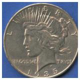 1935-S Peace Silver Dollar