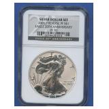 2006-P ASE Silver Eagle NGC Reverse PF 70