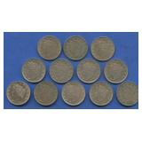 12- 1883 No Cents Liberty Head V Nickels