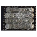 2- Rolls of Mixed S-Mint Buffalo Nickels