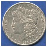 1902-O Morgan Silver Dollar