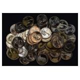 77- Mixed UNC and PF Presidential Gold $1 Coins