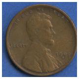 1909-S Lincoln Head Cent