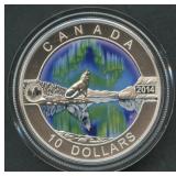 2014 Canada $10 O Canada .999 Silver Round