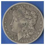 1885-O Morgan Silver Dollar