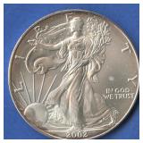 2002 ASE Silver Eagle 1 ozt