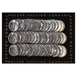 Roll of 1943 Lincoln Head Steel Cents AU/BU