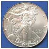 2007 ASE Silver Eagle 1 ozt