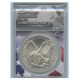 2021 Type 2 ASE Silver Eagle ANACS MS 70