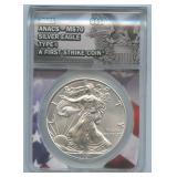 2021 Type 1 ASE Silver Eagle ANACS MS 70