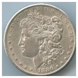1886-S Morgan Silver Dollar