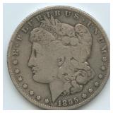 1895-S Morgan Silver Dollar