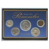 A Year to Remember- 1934:  5 Coin Set