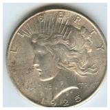 1925 Peace Silver Dollar