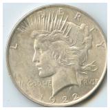 1922 Peace Silver Dollar