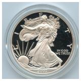2007-W ASE Silver Eagle Proof 1 ozt