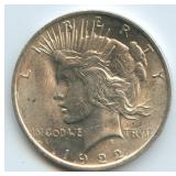 1922 Peace Silver Dollar
