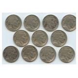 11- Mixed Buffalo Nickels