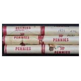 6- Rolls of Mixed Lincoln Head Cents