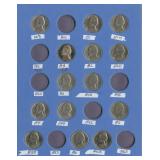 96- Different Date Jefferson Nickels 1939-1986