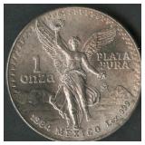 1984 Mexico Libertad .999 Silver 1 ozt
