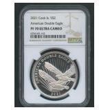 2021 Cook Island Silver $2 NGC PF70 Ultra Cameo