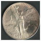 1984 Mexico Libertad .999 Silver 1 ozt