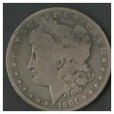 1901-S Morgan Silver Dollar