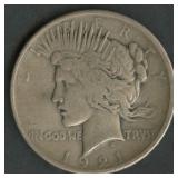 1921 Peace Silver Dollar