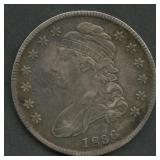 1836 Capped Bust Half Dollar