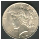 1923 Peace Silver Dollar