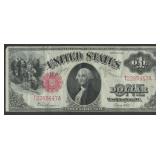 1917 $1 Legal Tender Note Red Seal FR-39