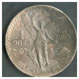 1983 Mexico Libertad .999 Silver 1 ozt