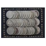Roll of Mixed 1800's Semi-Key Liberty V Nickels