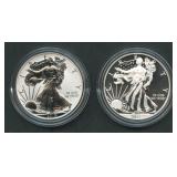 American Eagle West Point 2-Coin Silver Set OGP