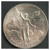 1984 Mexico Libertad .999 Silver 1 ozt