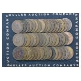 Roll of Mixed 1800's Indian Head Cents