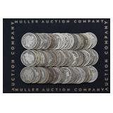 Roll of Mixed 'D' Liberty Head Barber Dimes