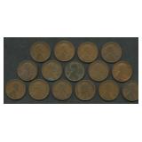 15- 1913-S Lincoln Head Cents