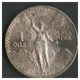 1984 Mexico Libertad .999 Silver 1 ozt