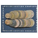33- Mixed Foreign Copper Coins