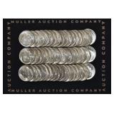Roll of 1953-S Roosevelt Silver Dimes AU/BU