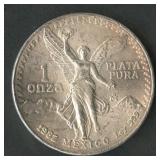 1982 Mexico Libertad .999 Silver 1 ozt