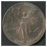 1983 Mexico Libertad .999 Silver 1 ozt