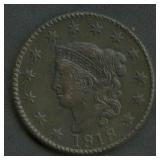 1818 Coronet Head Large Cent
