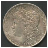 1890 Morgan Silver Dollar
