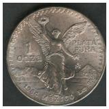 1984 Mexico Libertad .999 Silver 1 ozt