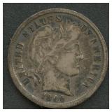 1896-O Liberty Head Barber Dime