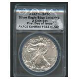 2016-W ASE Silver Eagle ANACS SP 70