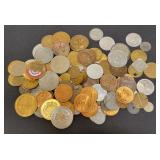 100+ Mixed Medallions and Tokens